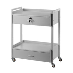 Karma Bakewell Beauty Trolley 2 Draw 08030410 - White Retail Karma