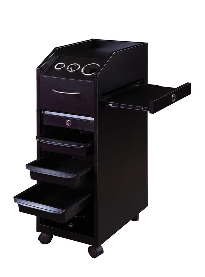 Karma Batchelor Lockable Hair Trolley 08020101 Salon Trolleys Karma