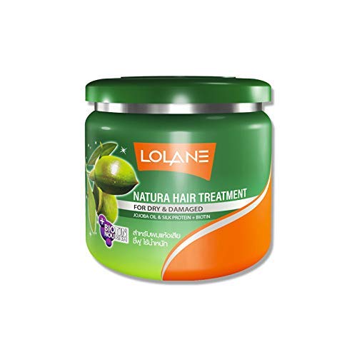 Lolane Natura Treatment with Jojoba Oil for Dry & Damaged Hair (250g/500g) - Lashmer