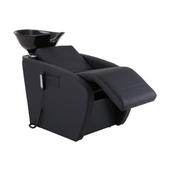Karma Complete Shampoo Unit Daylesford Basin Heating & Massage Black With Black Deep Basin 03100101HV Karma