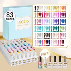 ACOS Magic Beauty Gel Polish Kit 83 Colours (Series #003) - Lashmer