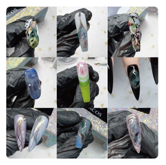 ACOS Blooming Gel Nail Art ć10 in onećShort Course - Lashmer
