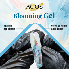 ACOS Blooming Gel Nail Art ć10 in onećShort Course - Lashmer