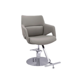 Karma Cessnock Salon Chair Grey/Chrome 02171802