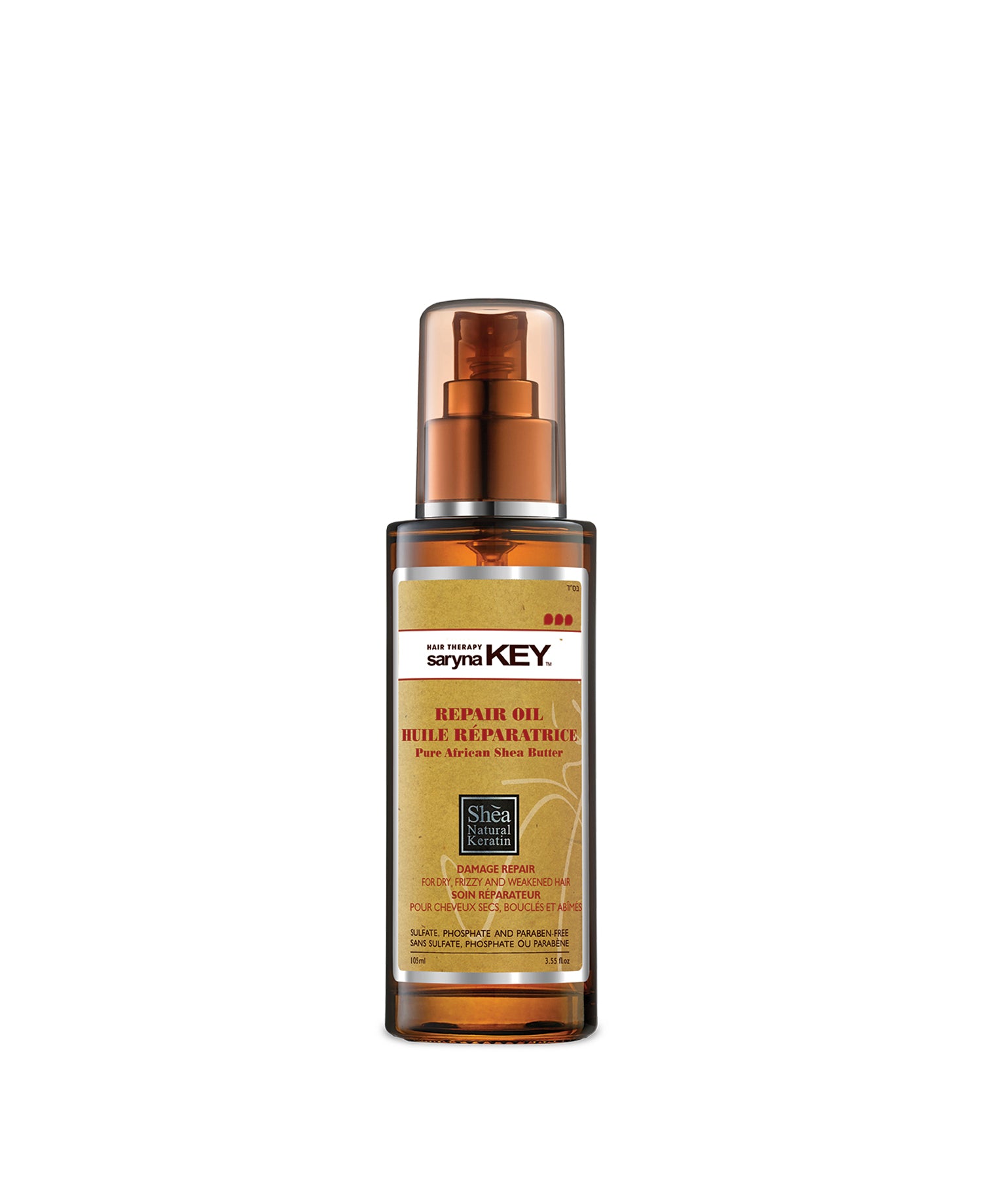 SARYNA KEY DAMAGE REPAIR TREATMENT OIL (105ML) - Lashmer