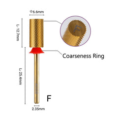 ACOS 6.6mm Large Barrel - 1/8" shank Tungsten Carbide Nail Drill Bit(056) - Lashmer
