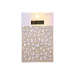 Nail Art Stickers -- Butterfly (#002) - Lashmer