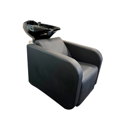 Karma Complete Shampoo Unit Clunes Electric Black with Black Deep Basin 0315012201E Shampoo Units Karma