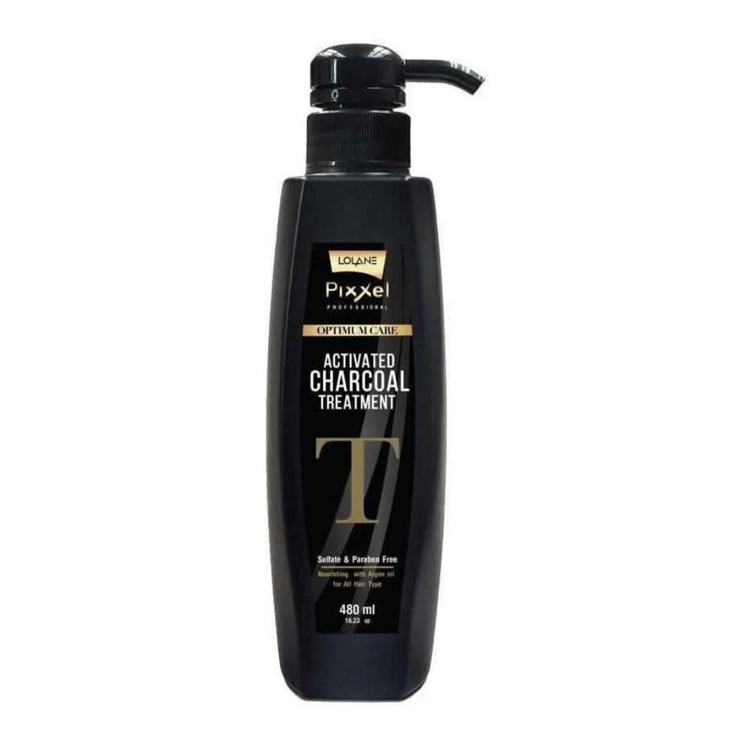 Lolane Pixxel Activated Bamboo Charcoal Treatment 480ml - Lashmer