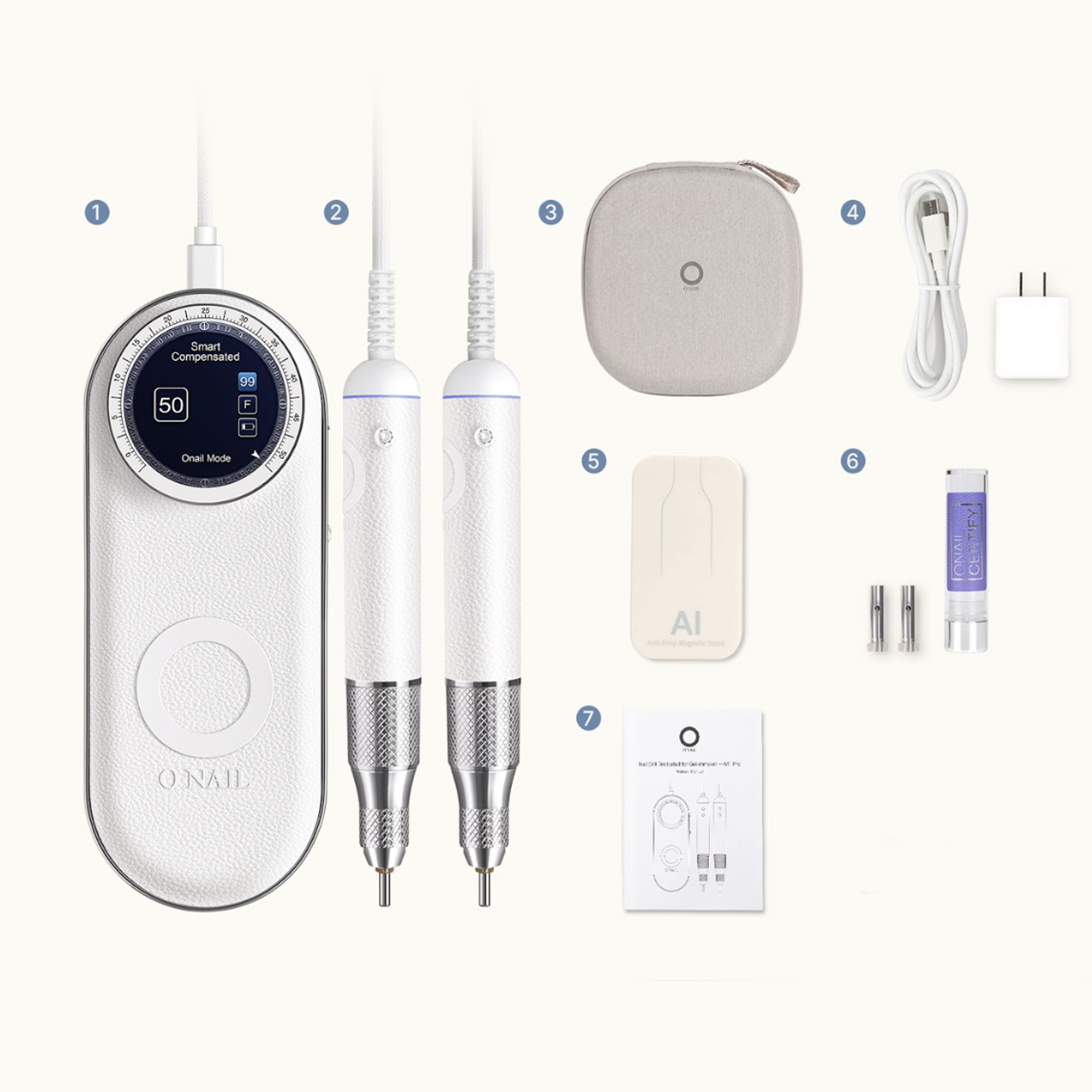 O Nail Nail Health No.1 Nail Drill - Lashmer