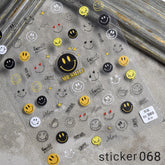 ACOS Nail Art Stickers -- Smile #002 - Lashmer
