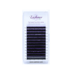 Purple Fast and Easy Fans Eyelashes C Curl (0.07) - Lashmer Nails&Eyelashes Supplier