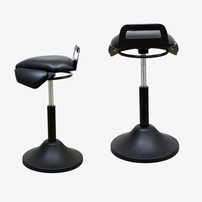 Karma St Franklin Pedestal Stool Black 07080101 - Lashmer