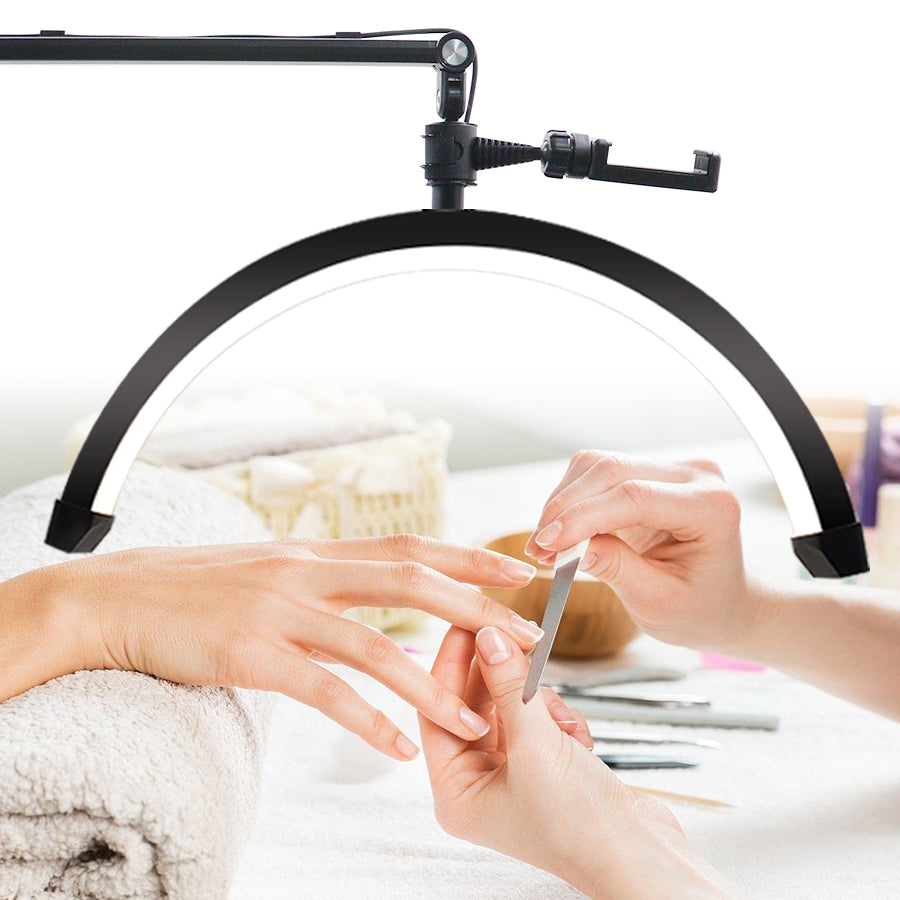 ACOS Adjustable Half Moon LED Beauty Light - Lashmer
