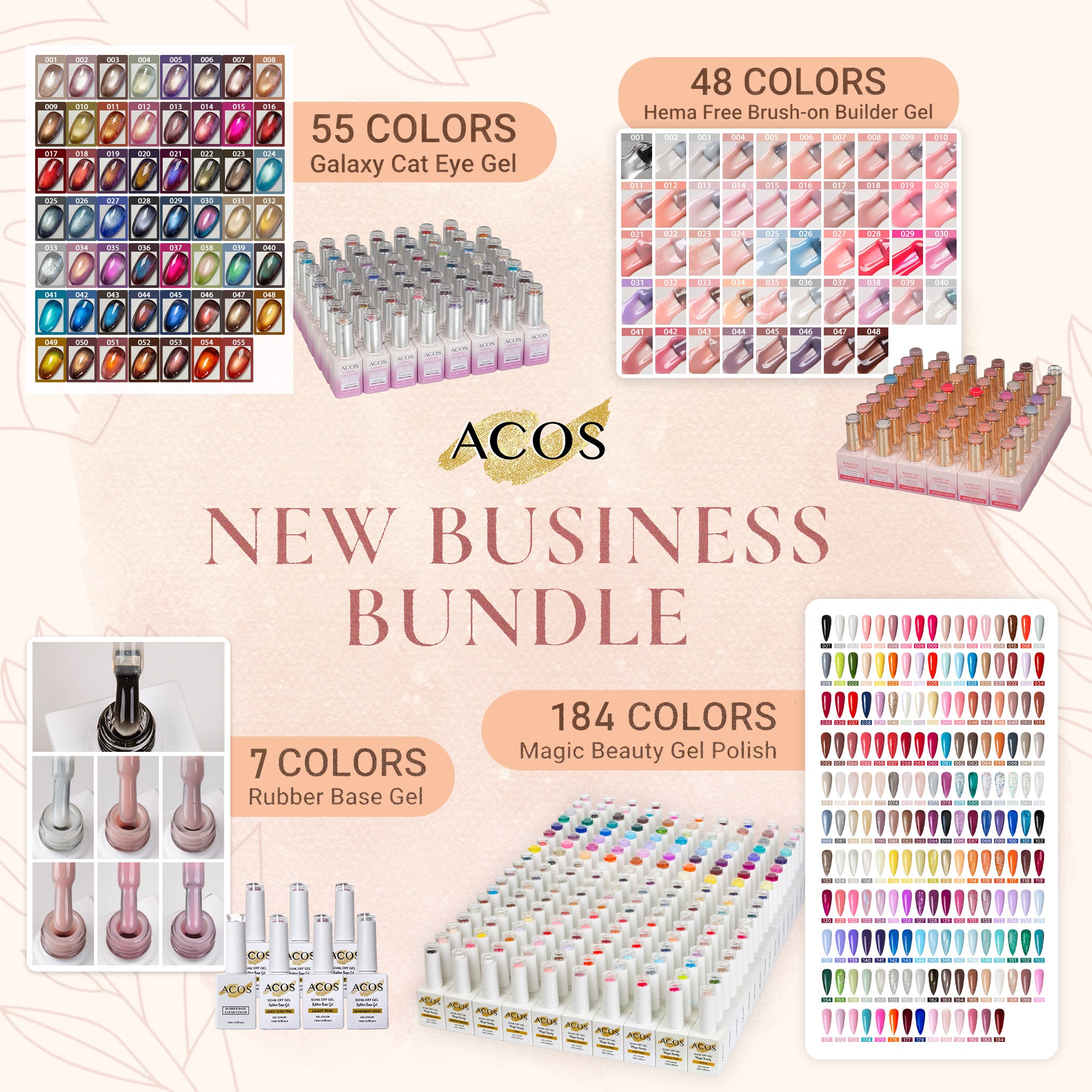 New Business Bundle (Full Range Gel Colour Set 246 colours) - Lashmer