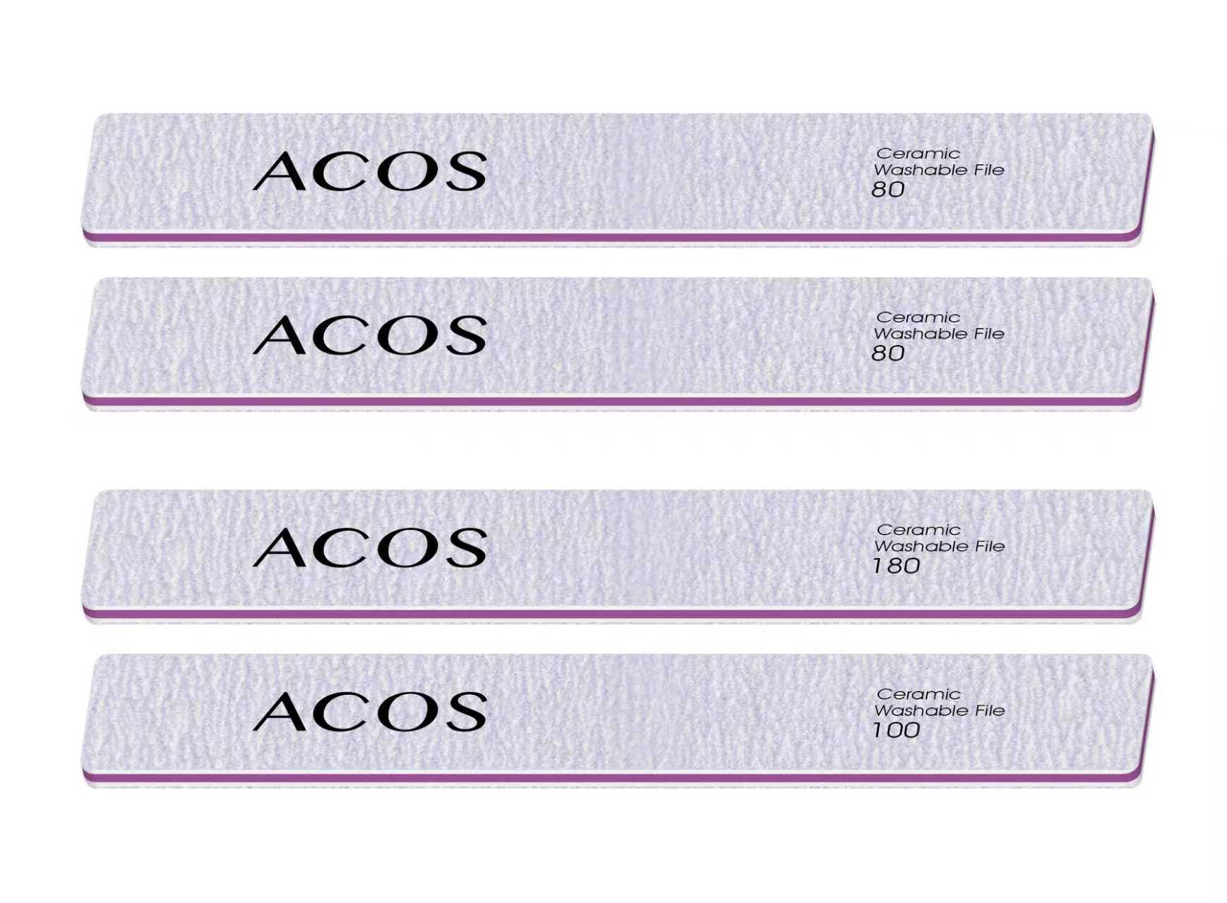 ACOS Rectangle Premium Nail Files - Lashmer