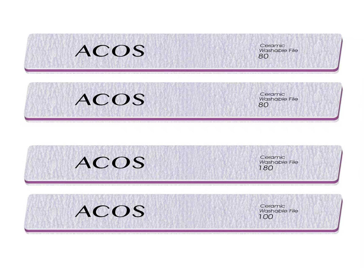 ACOS Rectangle Premium Nail Files - Lashmer