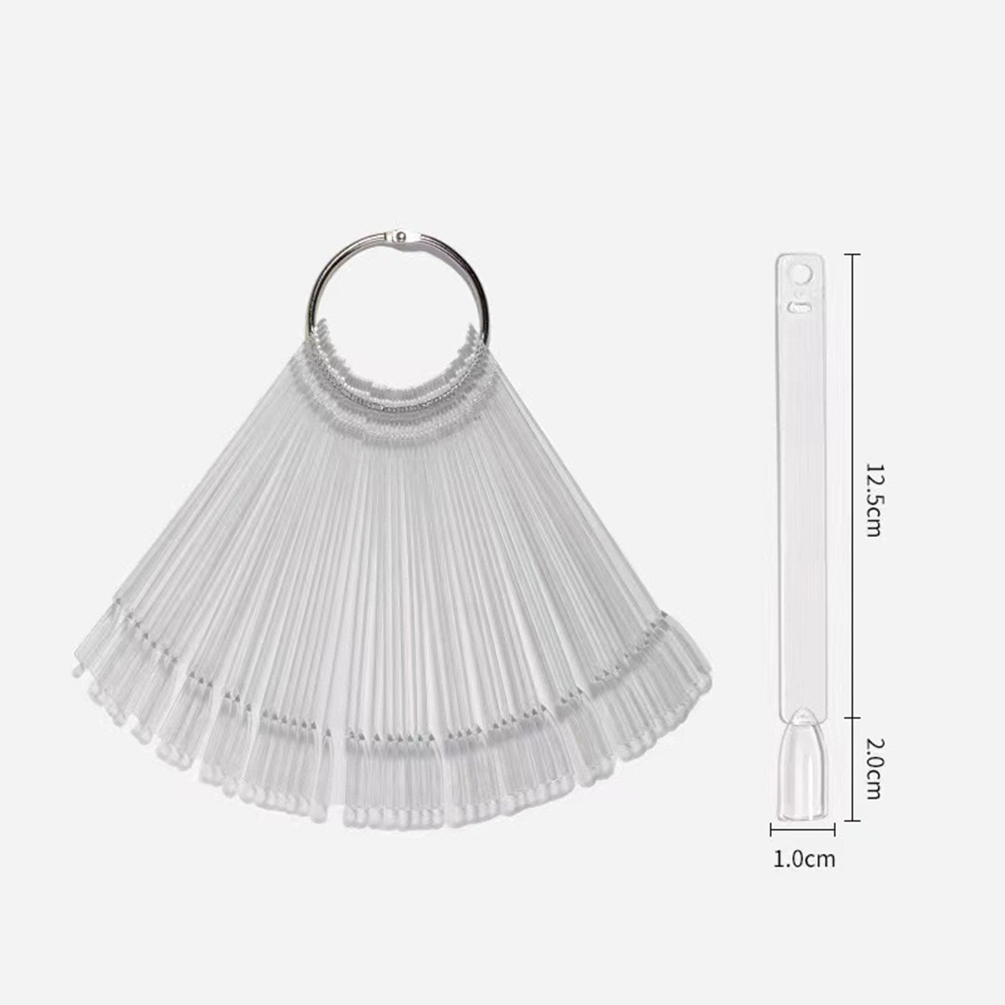 ACOS Display Key Ring - Square Tips 50ct - Lashmer
