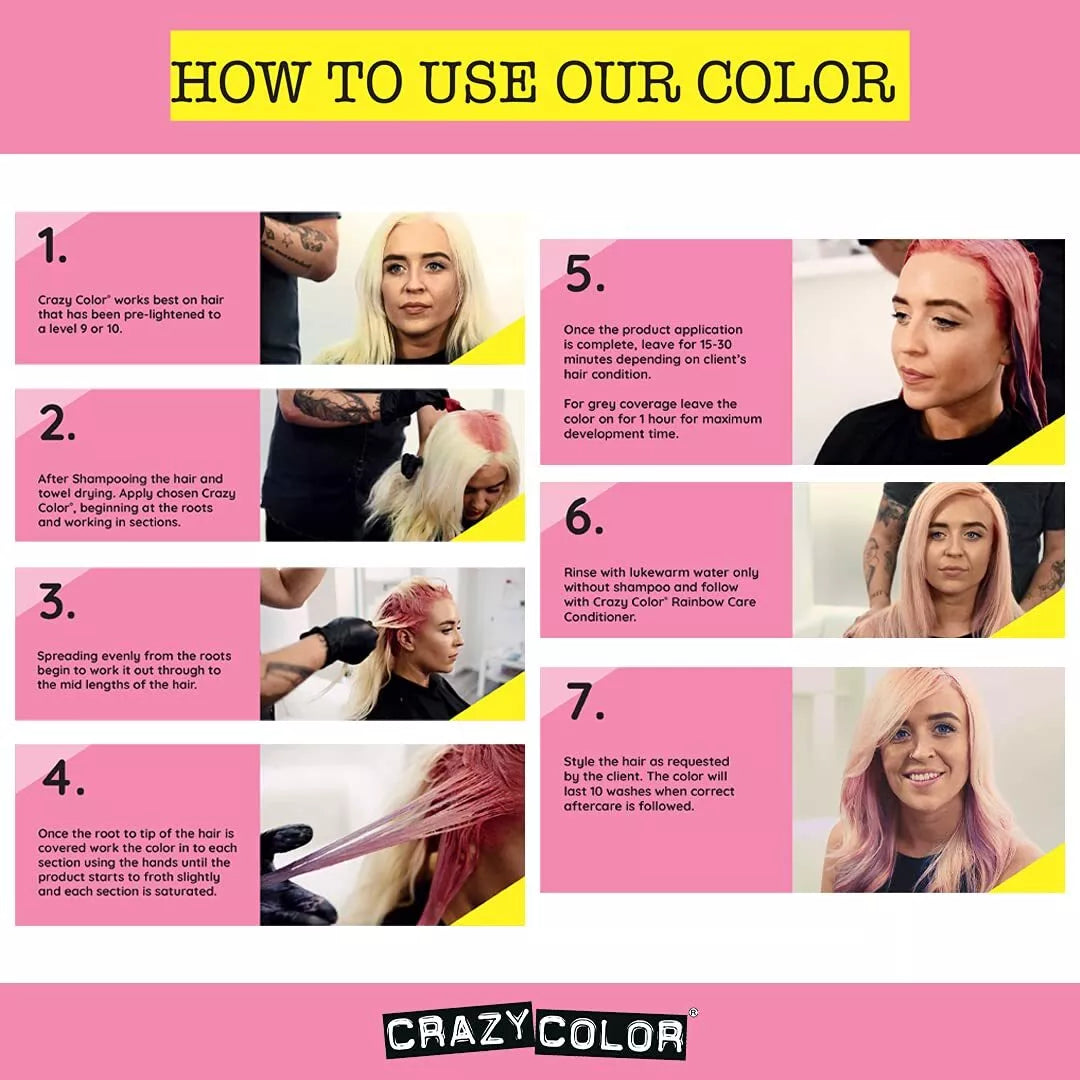 Hi Lift Crazy Color (100ml) - Lashmer