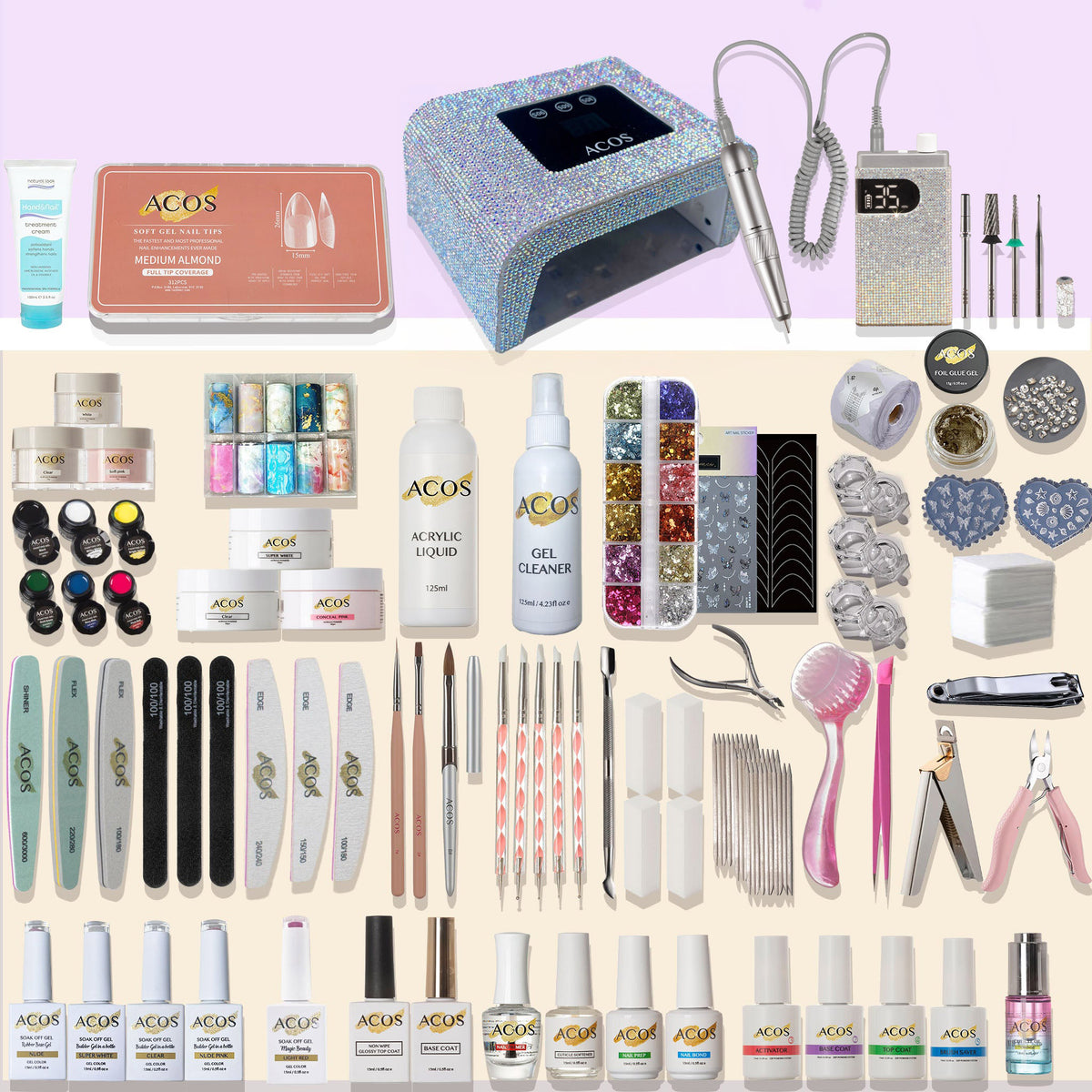 ACOS Dulex Full Nail Student Kit