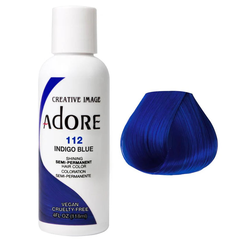 Hi Lift Adore Semi Permanent Color Indigo Blue #112 - Lashmer