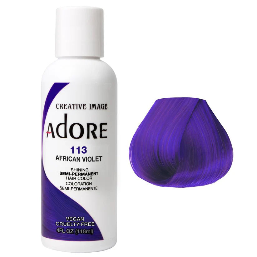 Hi Lift Adore Semi Permanent Color African Violet #113 - Lashmer
