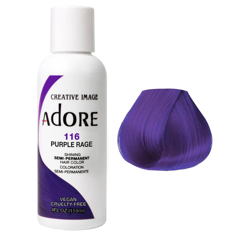 Hi Lift Adore Semi Permanent Color Purple Rage #116 - Lashmer