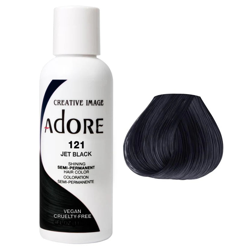 Hi Lift Adore Semi Permanent Color Jet Black #121 - Lashmer