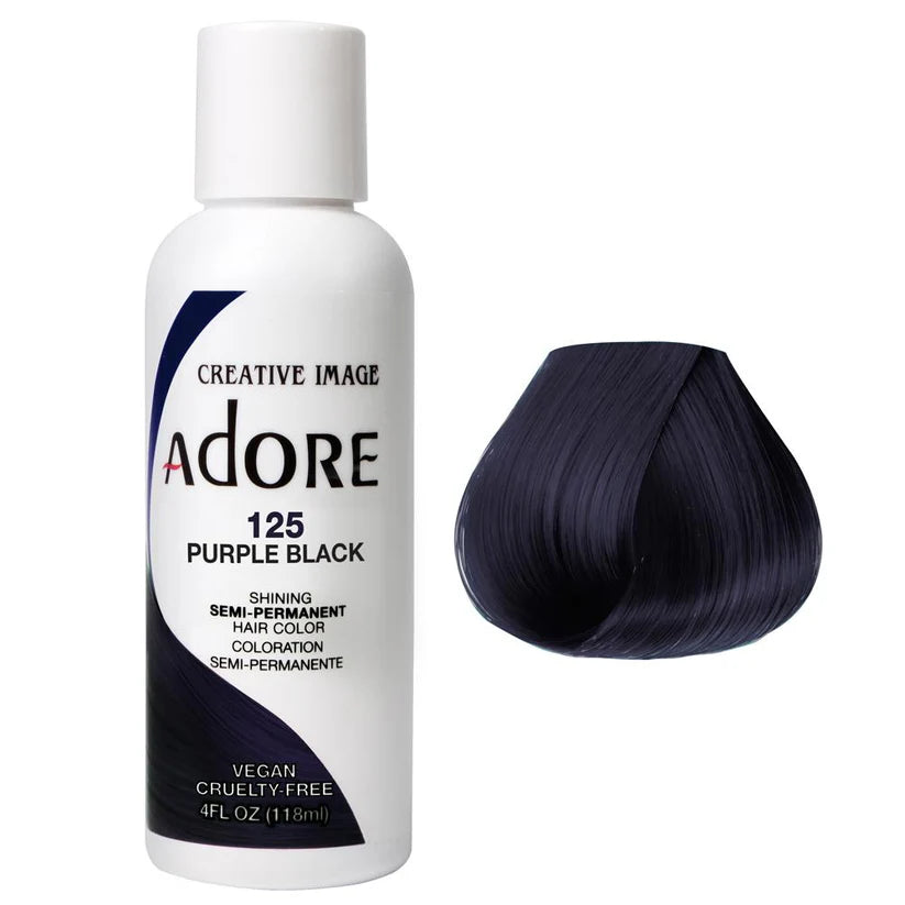 Hi Lift Adore Semi Permanent Color Purple Black #125 - Lashmer
