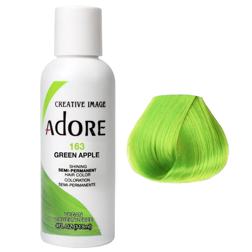 Hi Lift Adore Semi Permanent Color Green Apple #163 - Lashmer