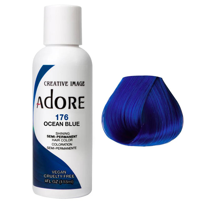 Hi Lift Adore Semi Permanent Color Ocean Blue #176 - Lashmer
