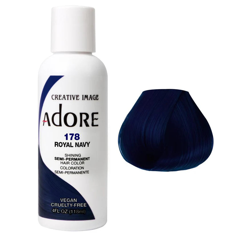 Hi Lift Adore Semi Permanent Color Royal Navy #178 - Lashmer