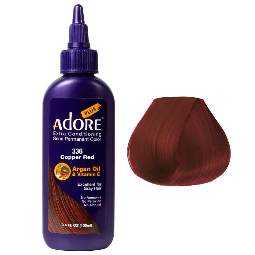 Hi Lift Adore Plus Semi Permanent Color Copper Red #336 - Lashmer