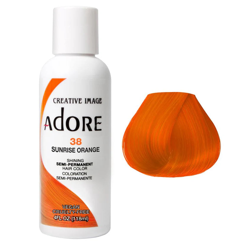 Hi Lift Adore Semi Permanent Color Sunrise Orange #38 - Lashmer