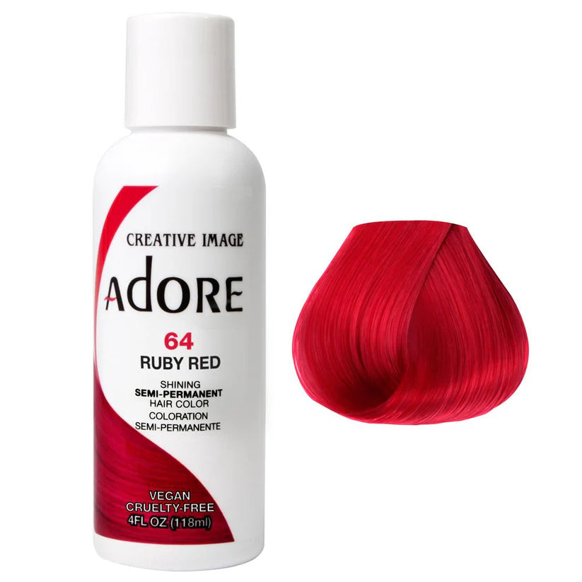 Hi Lift Adore Semi Permanent Color Ruby Red #64 - Lashmer