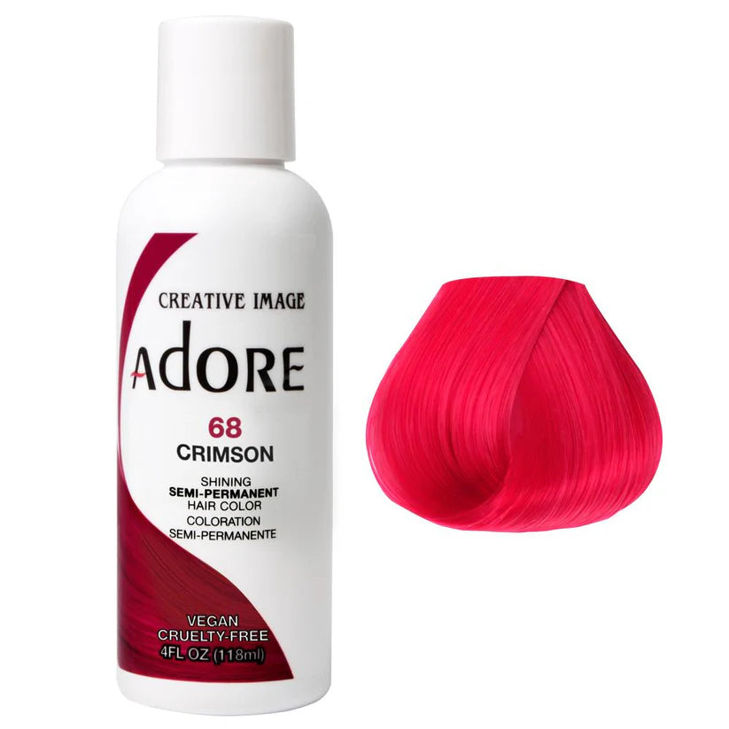Hi Lift Adore Semi Permanent Color Crimson #68 - Lashmer