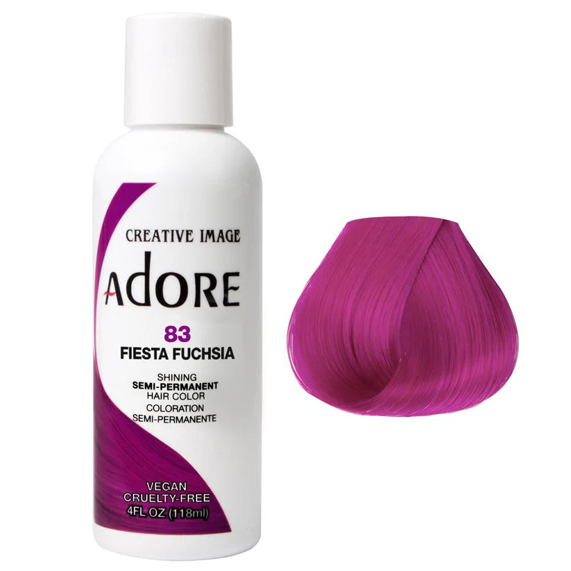 Hi Lift Adore Semi Permanent Color Fiesta Fuchsia #83 - Lashmer