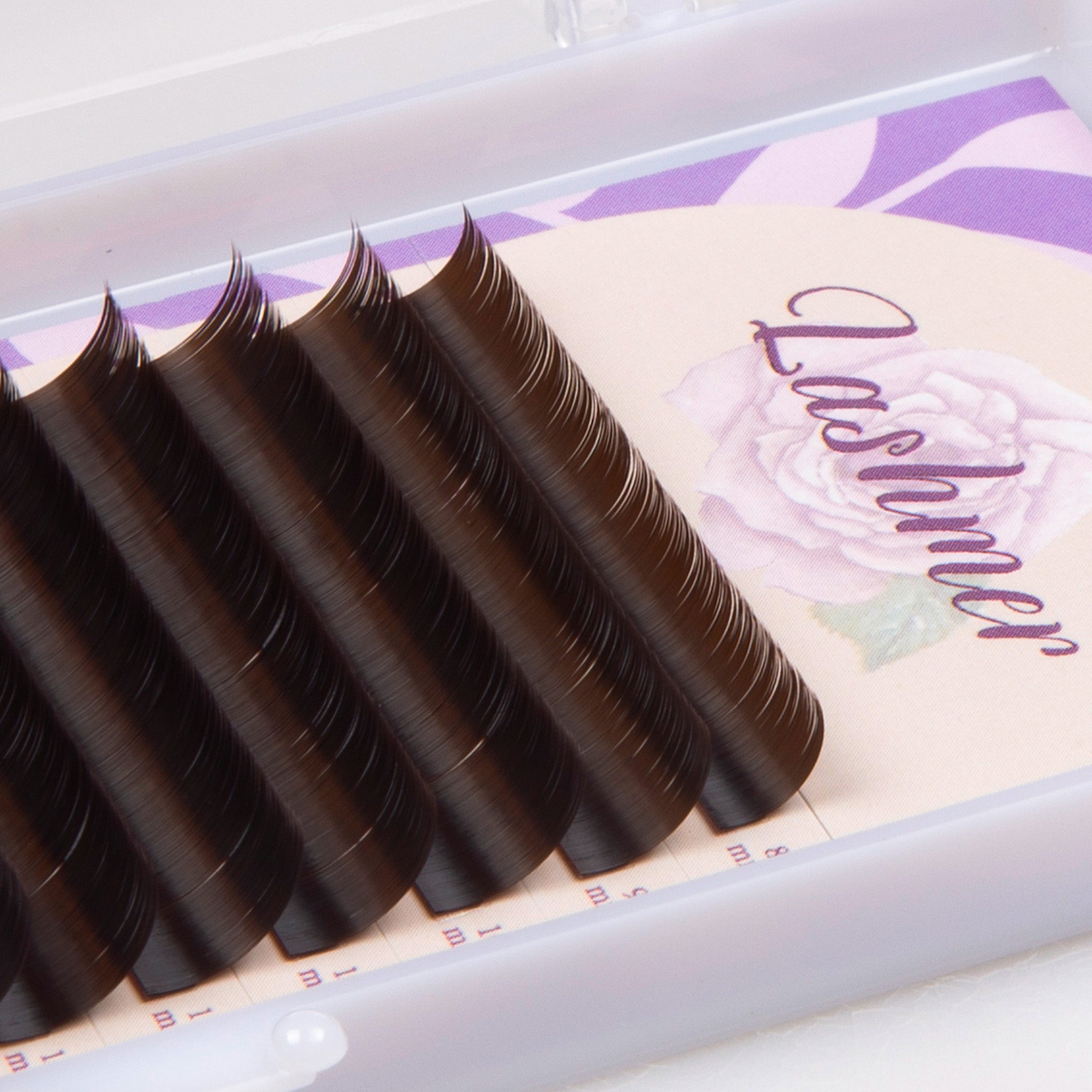 Lashmer Volume Dark Brown Lashes (Thickness 0.05) - Lashmer