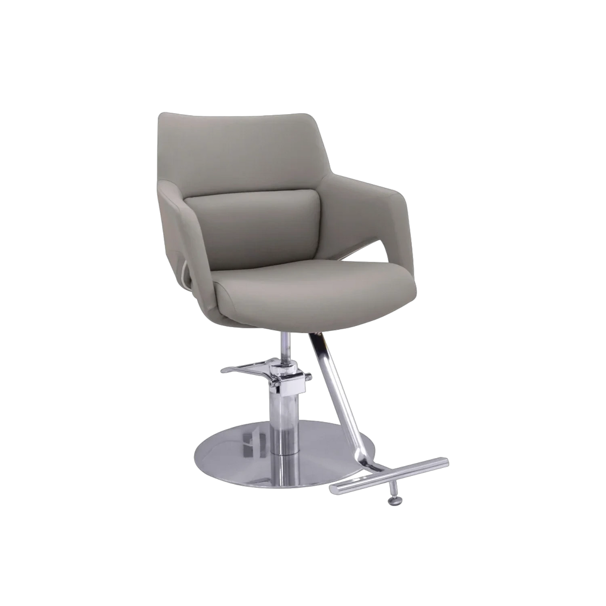 Karma Cessnock Salon Chair Grey/Chrome 02171802