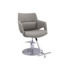 Karma Cessnock Salon Chair Grey/Chrome 02171802