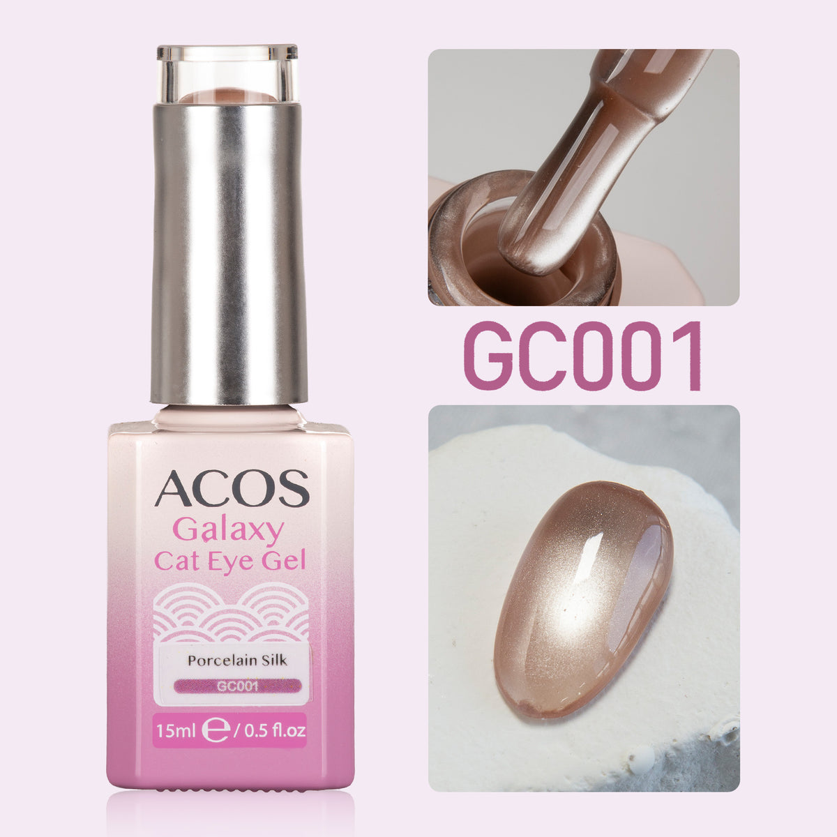 ACOS Galaxy Cat Eye Gel Colour (15ml) - Lashmer