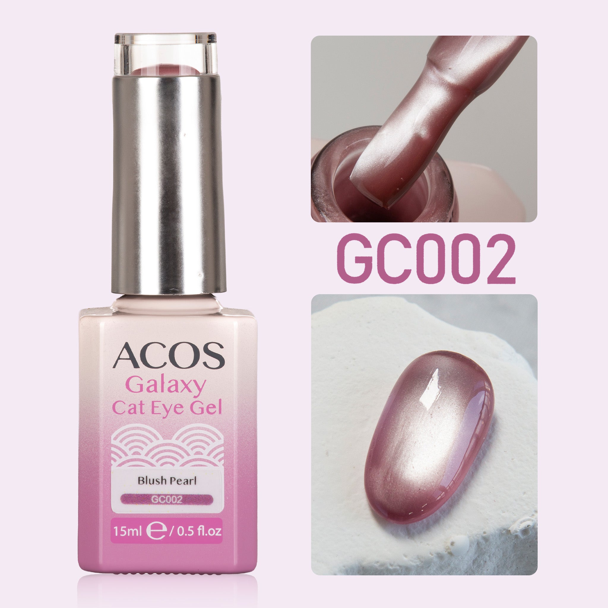 ACOS Galaxy Cat Eye Gel Colour (15ml) - Lashmer