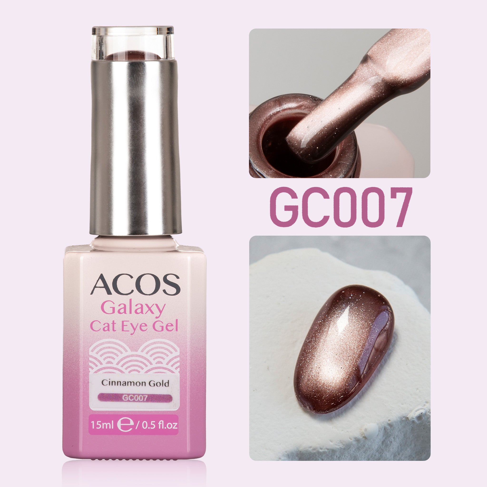 ACOS Galaxy Cat Eye Gel Colour (15ml) - Lashmer