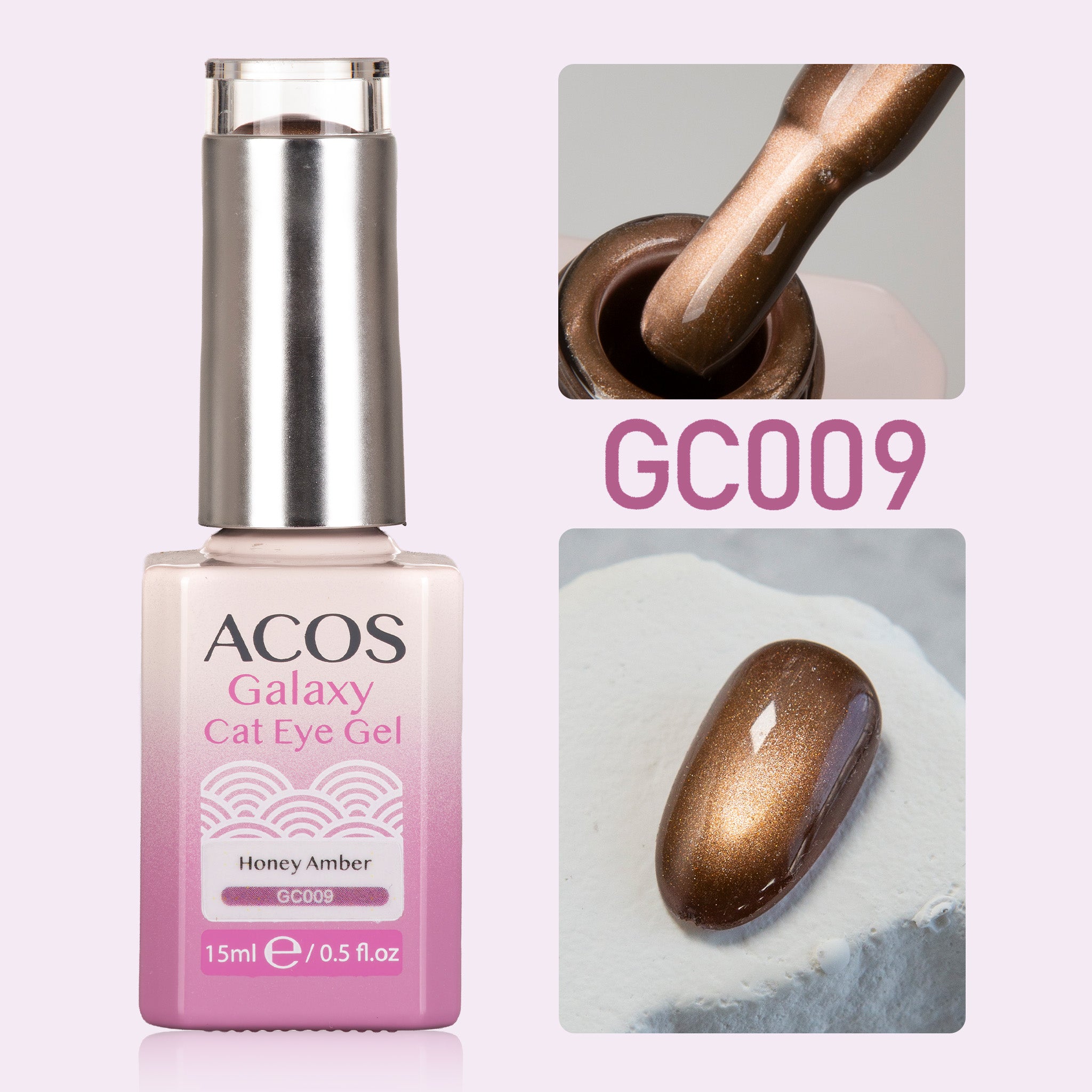 ACOS Galaxy Cat Eye Gel Colour (15ml) - Lashmer