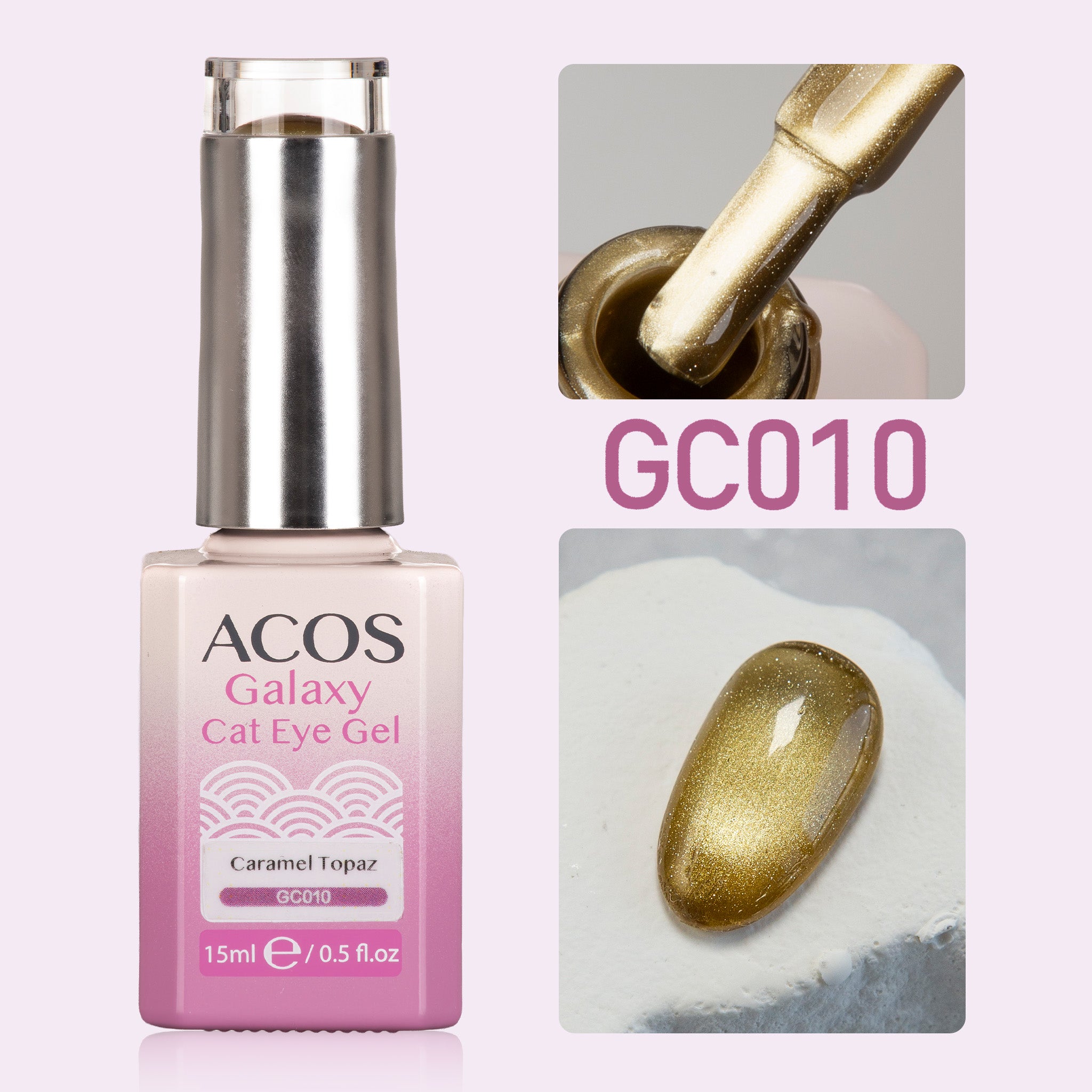 ACOS Galaxy Cat Eye Gel Colour (15ml) - Lashmer