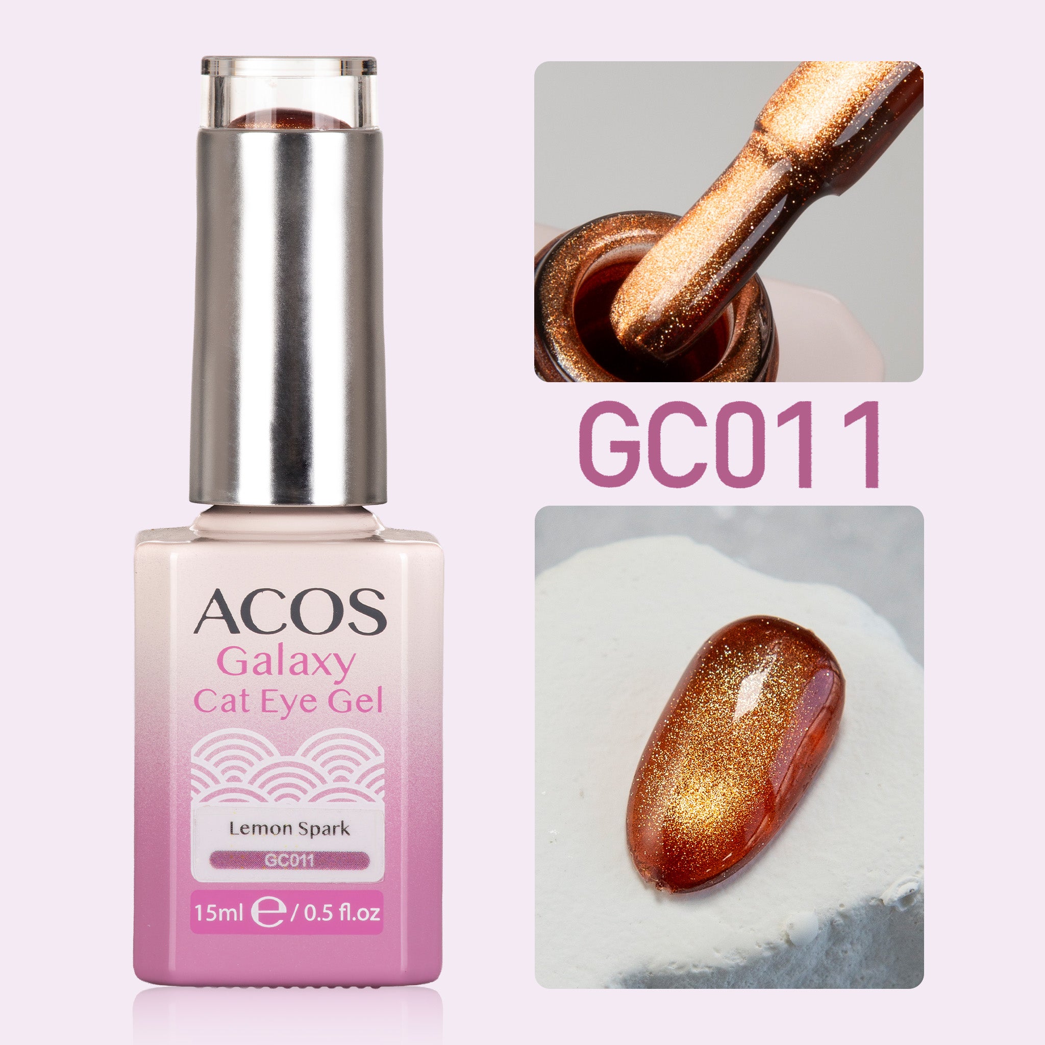 ACOS Galaxy Cat Eye Gel Colour (15ml) - Lashmer