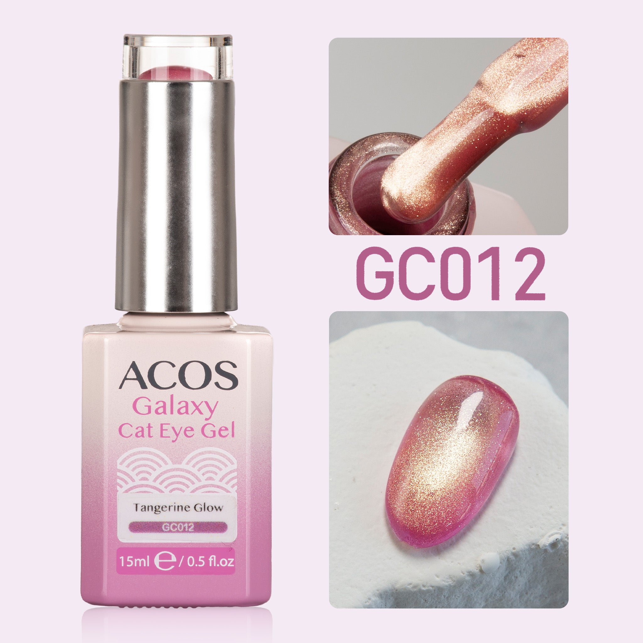 ACOS Galaxy Cat Eye Gel Colour (15ml) - Lashmer