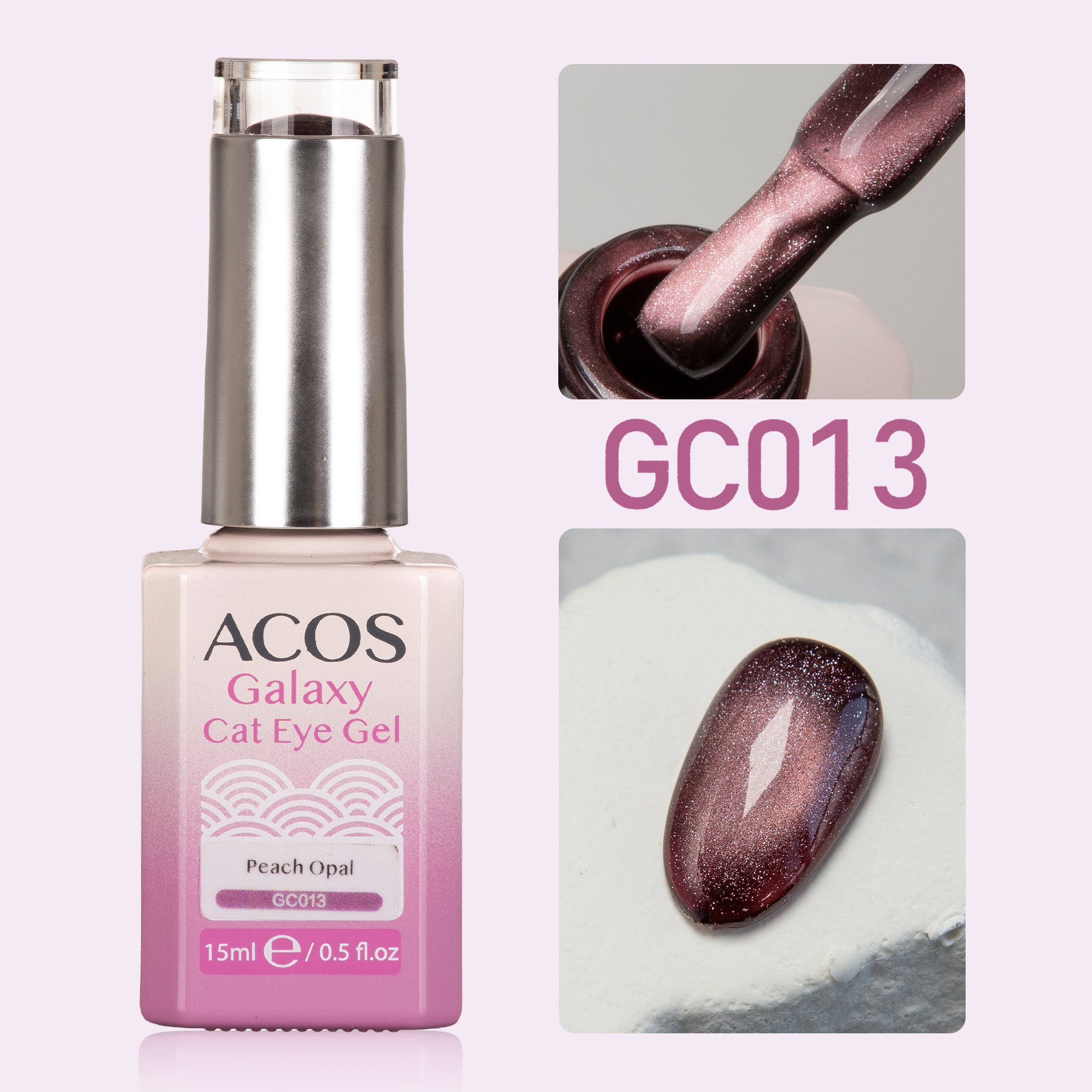 ACOS Galaxy Cat Eye Gel Colour (15ml) - Lashmer