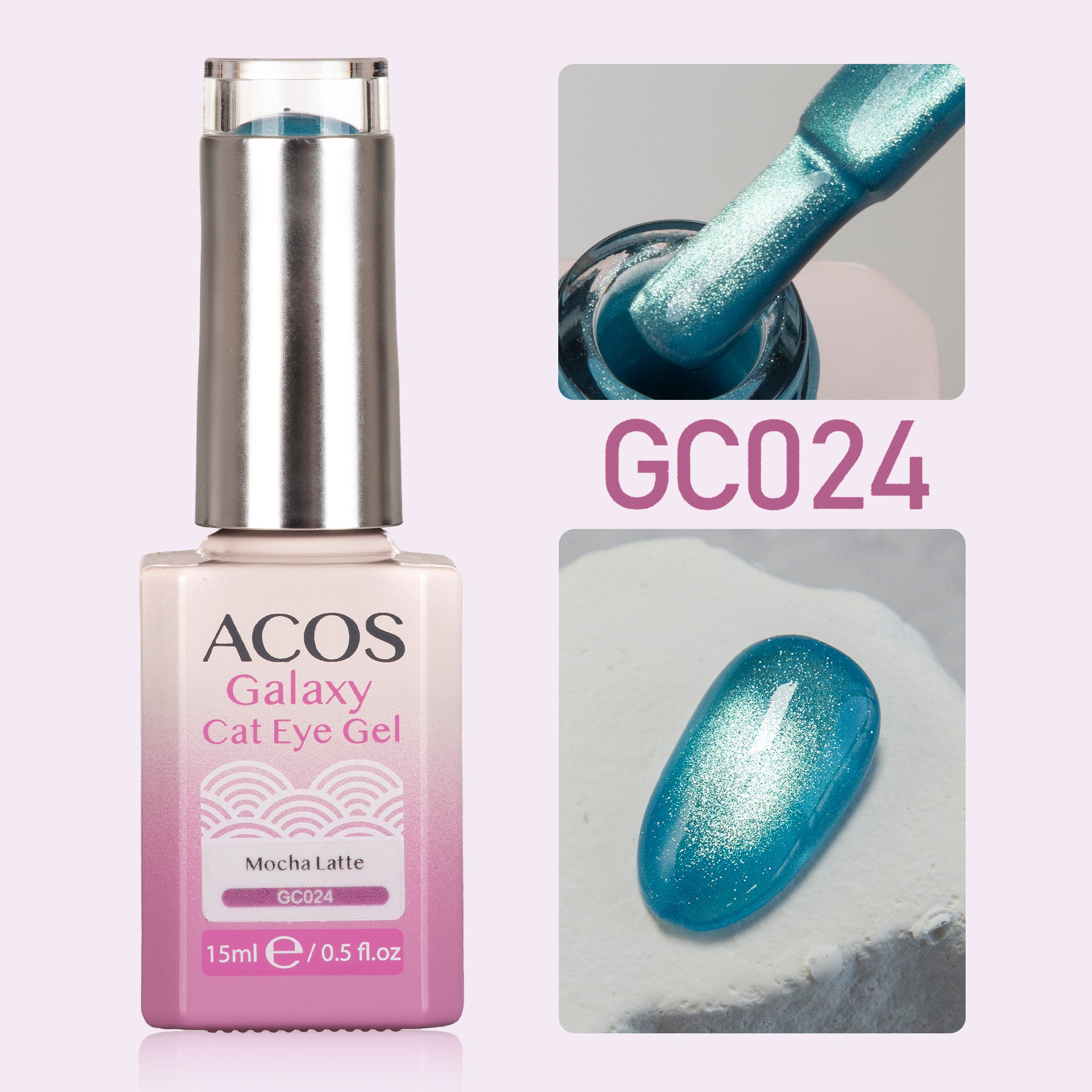 ACOS Galaxy Cat Eye Gel Colour (15ml) - Lashmer