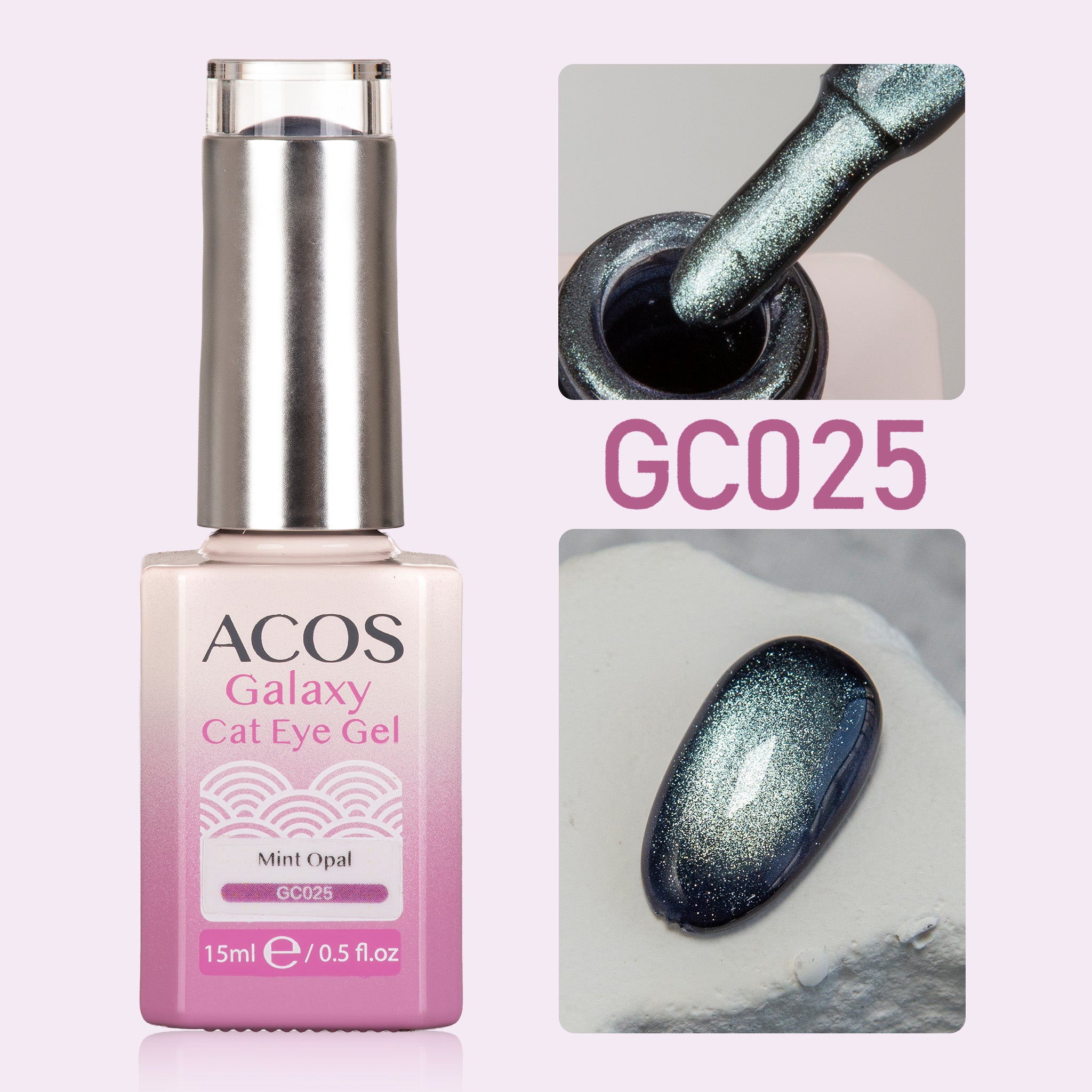 ACOS Galaxy Cat Eye Gel Colour (15ml) - Lashmer